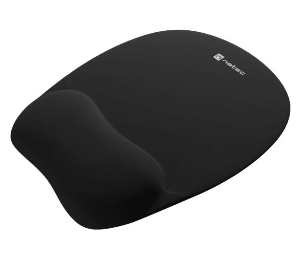 Natec PODKŁADKA POD MYSZ CHIPMUNK CZARNA 230X200MM MEMORY FOAM - 1470197 - zdjęcie 2